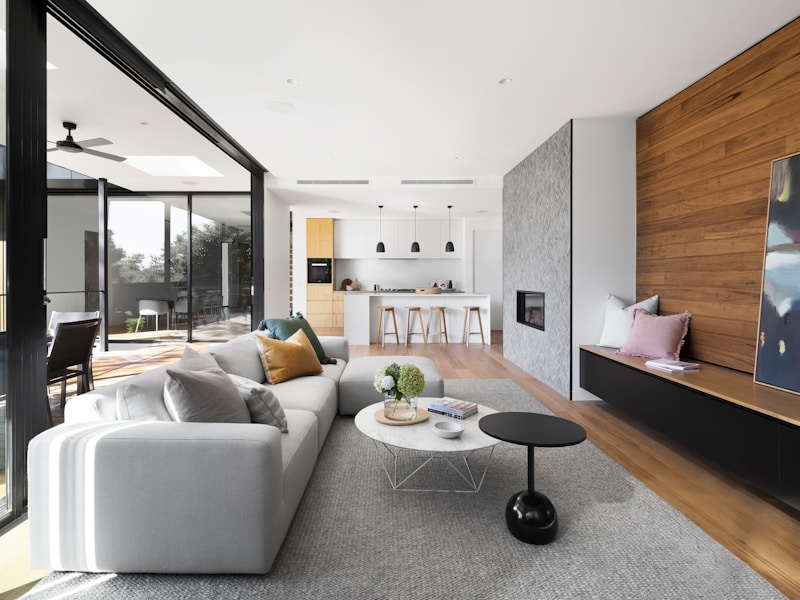 Suburban home under construction